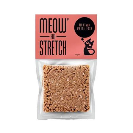 Meow&stretch freshfood with meat and fish for cat 200g