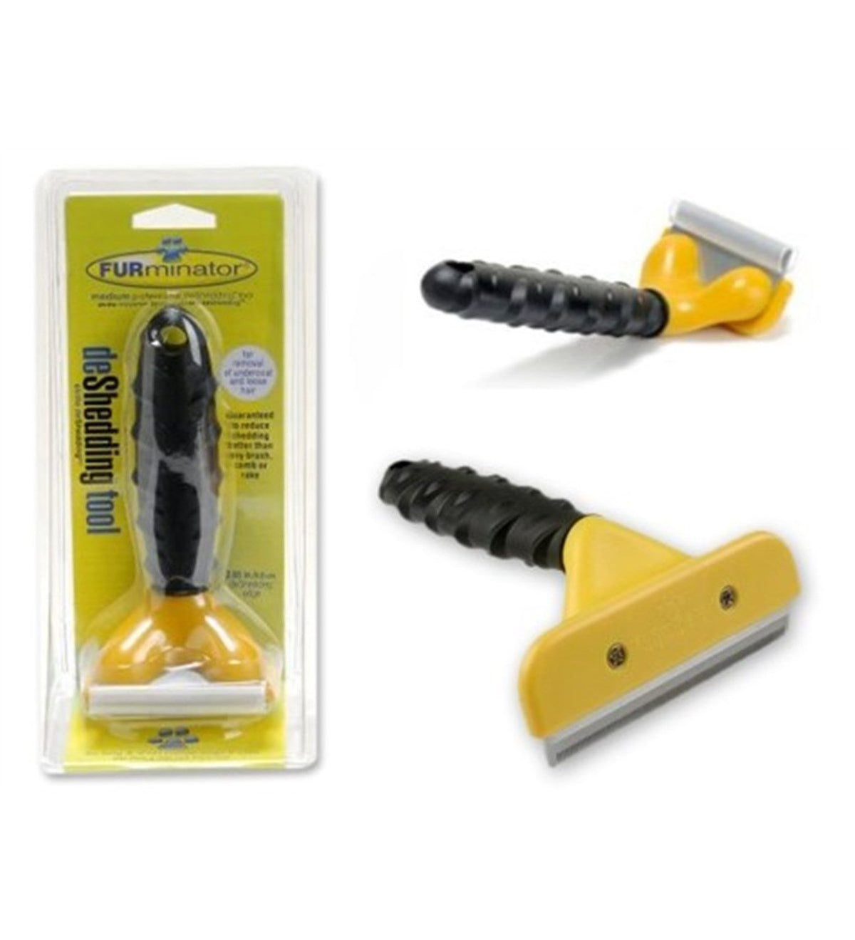 Furminator deshedding tool for medium dog