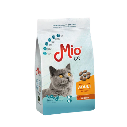 Mio Dry Food with Chicken for Adult Cats (1+ Years) 1 kg