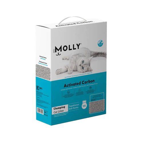 Molly active carbon cat litter 10L