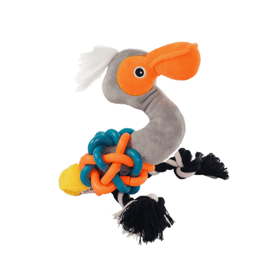 Naomi cat toy duck with ball&rope