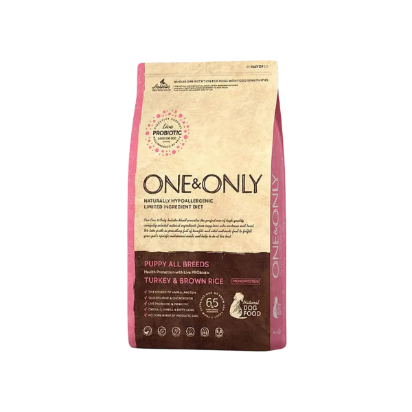 ONE &ONLY dry food for puppy with turkey 1k