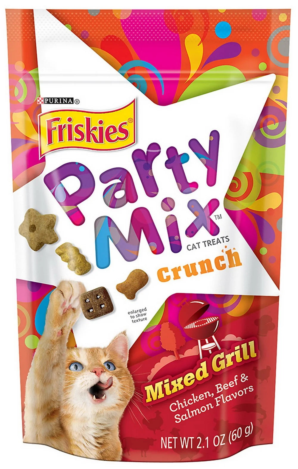 Friskies biscuit with chicken,beef & salmon 60g
