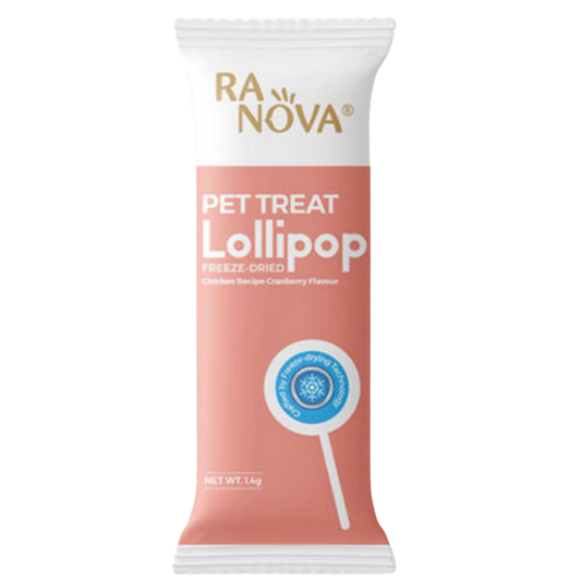 Ranova Lollipoop pet treat with Chicken & Cranberry