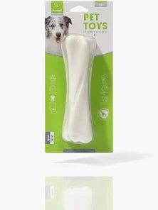 Nunbell White one Bone Shape Chew Dog Toy