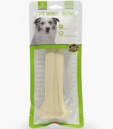Nunbell White one medium Bone treat for Dog