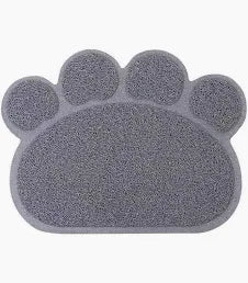 Nunbell small Paw Shaped Pet Litter Trapper Mat (30x40cm)