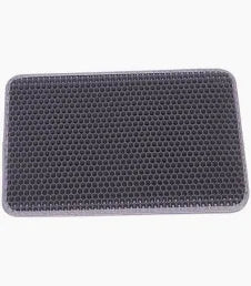 Litter sieve mat black square
