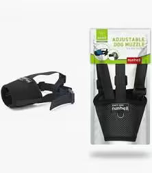 nunbell adjustable dog muzzle size 4