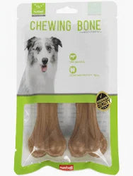 Nunbell Brown Bone Dog Chew Treats 2 per pack