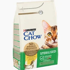 Purina Cat Chow Dry Food with Chicken for Sterilized Adult Cats 1.5 kg