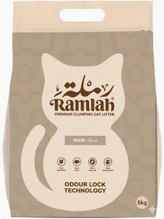 Ramlah premium clumping litter musk 5Kg
