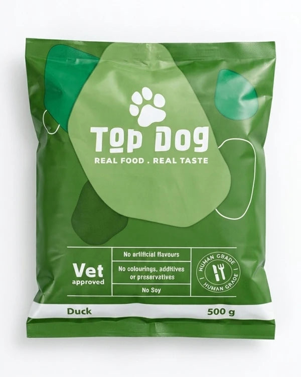 Top Dog Real Food with duck