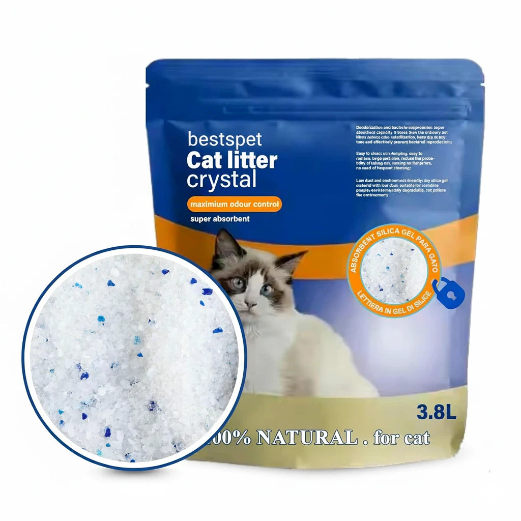 best pet Crystal Cat Litter dust free 3.6L