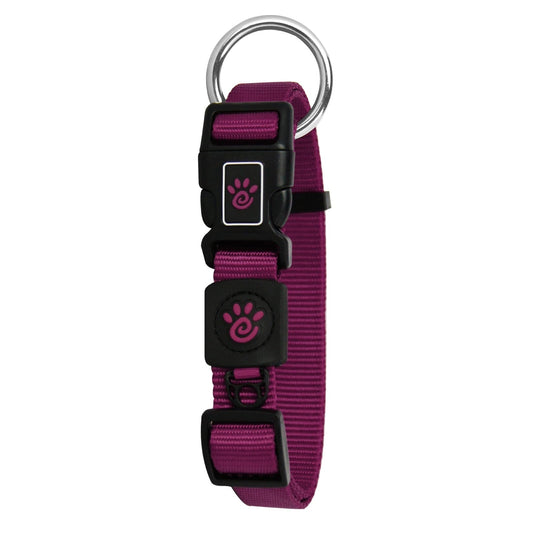 Doco Small Purple Nylon Dog Collar (28-43x1.5cm)