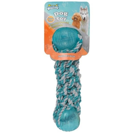 Soleil Cotton Rope Dog Chew Toy with Ball